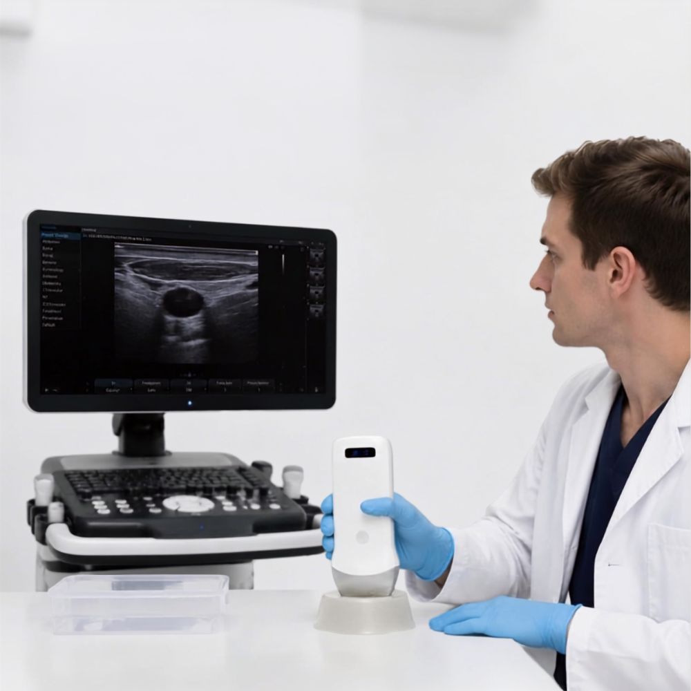 Transparent Ultrasound Biopsy Phantom with Dual-Echoic Masses