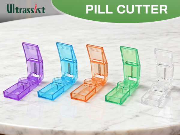 Pill Cutter and Splitter for Cutting Small or Large Pills 