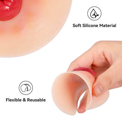 Adhesive Silicone Unhealthy Stoma Simulation Models