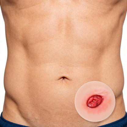 Sticky Abnormal Stoma Simulation Models Set