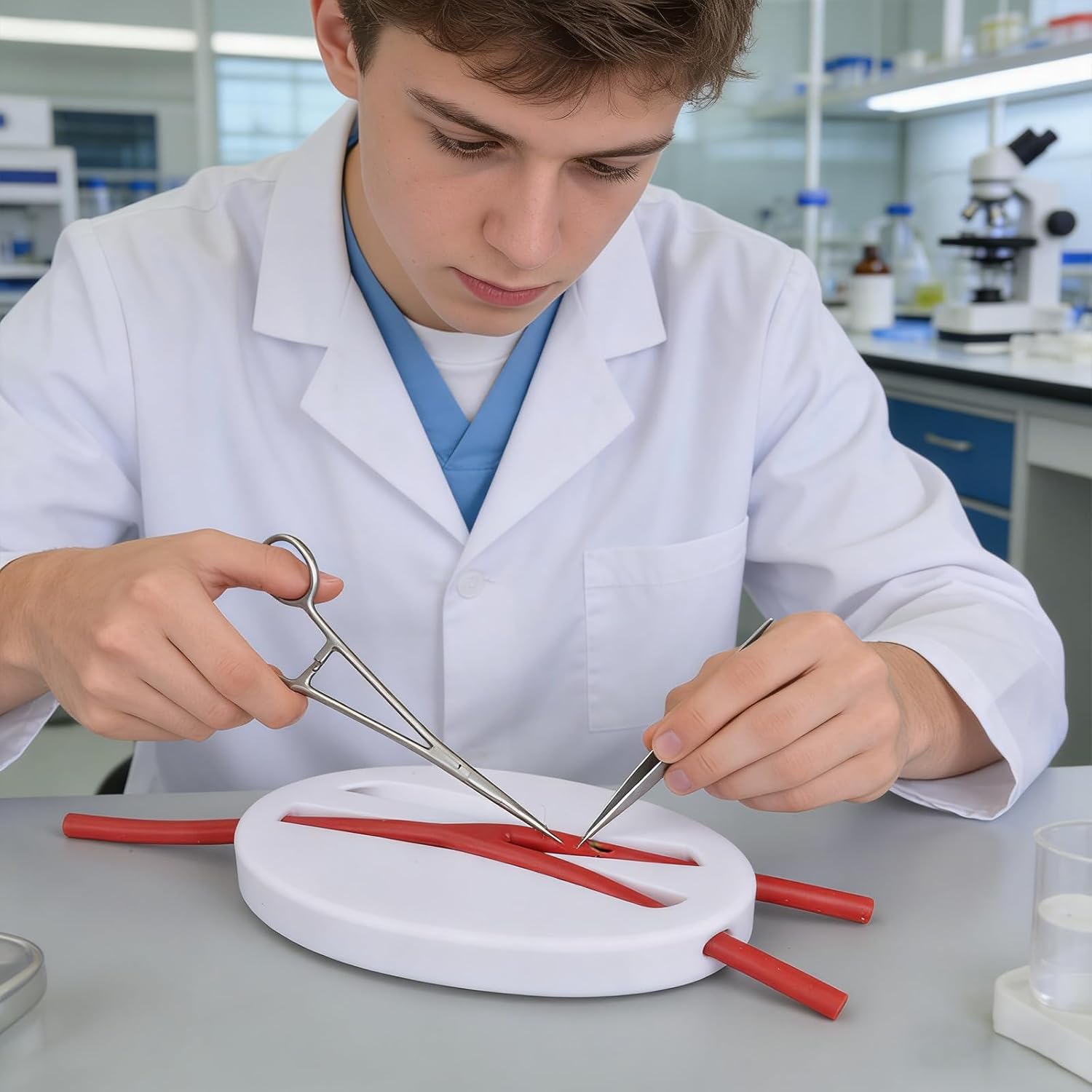 Ultrassist Vascular Anastomosis Training Kit for Suture Practice