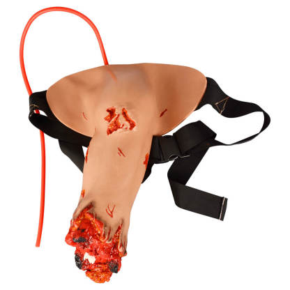 Wearable Amputation Arm Tourniquet and Wound Packing Trainer Kit