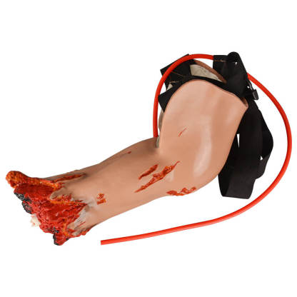 Wearable Amputation Arm Tourniquet and Wound Packing Trainer Kit