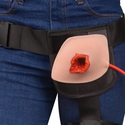 Wearable Gunshot Wound Packing Groin Trainer for First Aid and Military Training