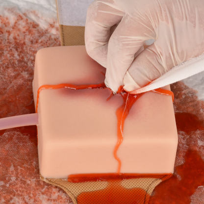 Wearable Gunshot Wound Packing Task Training Kit