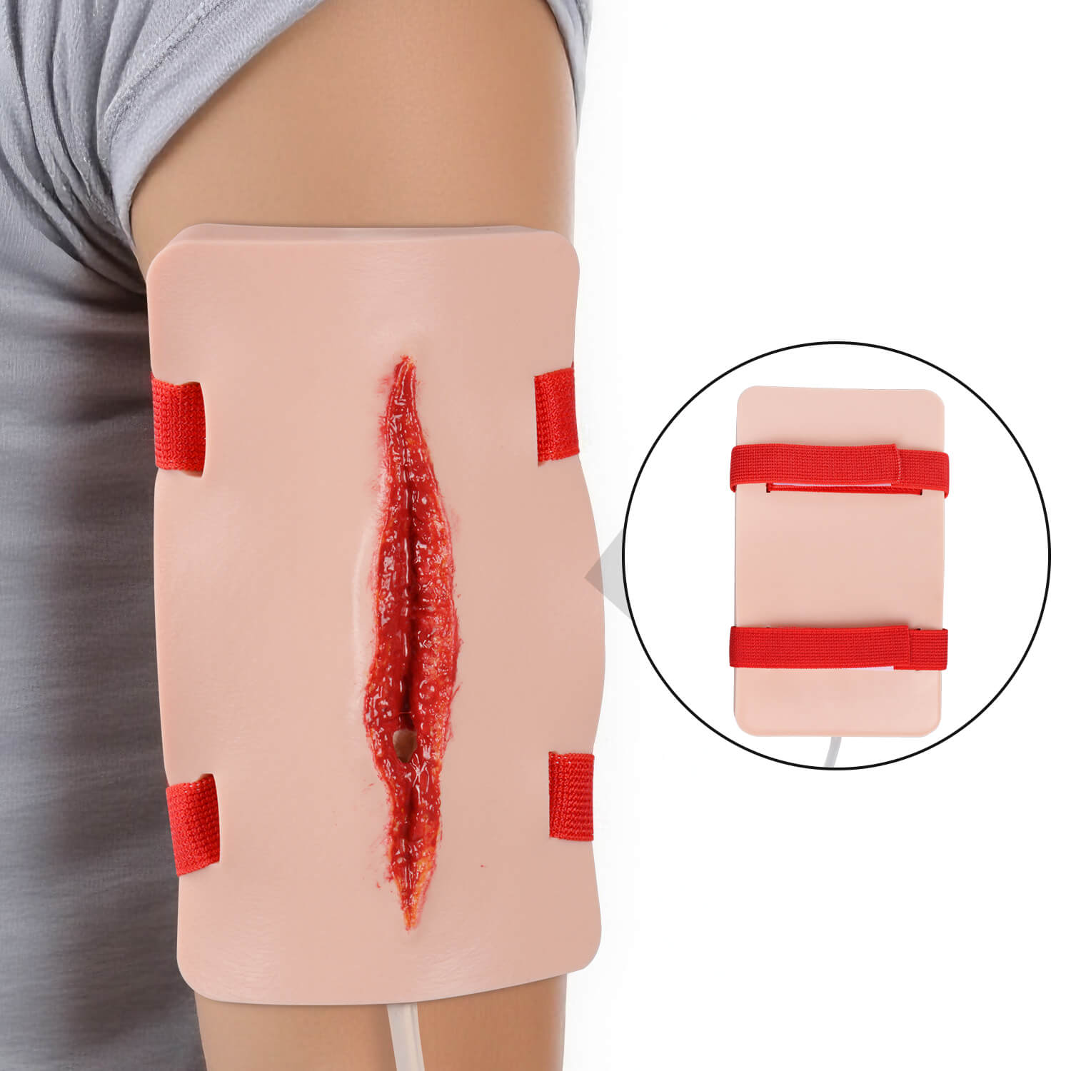 Wearable Laceration & Gunshot Wound Packing Trainer Set