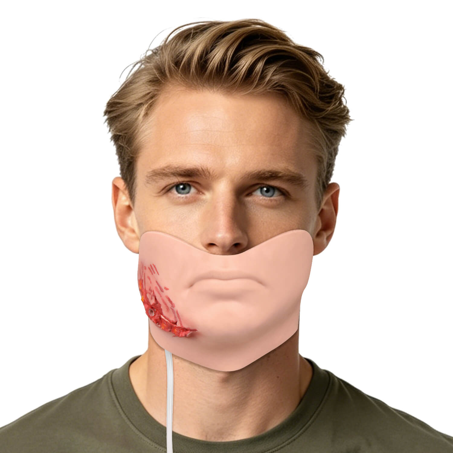 Wearable Lower Face Laceration Trauma Training Kit
