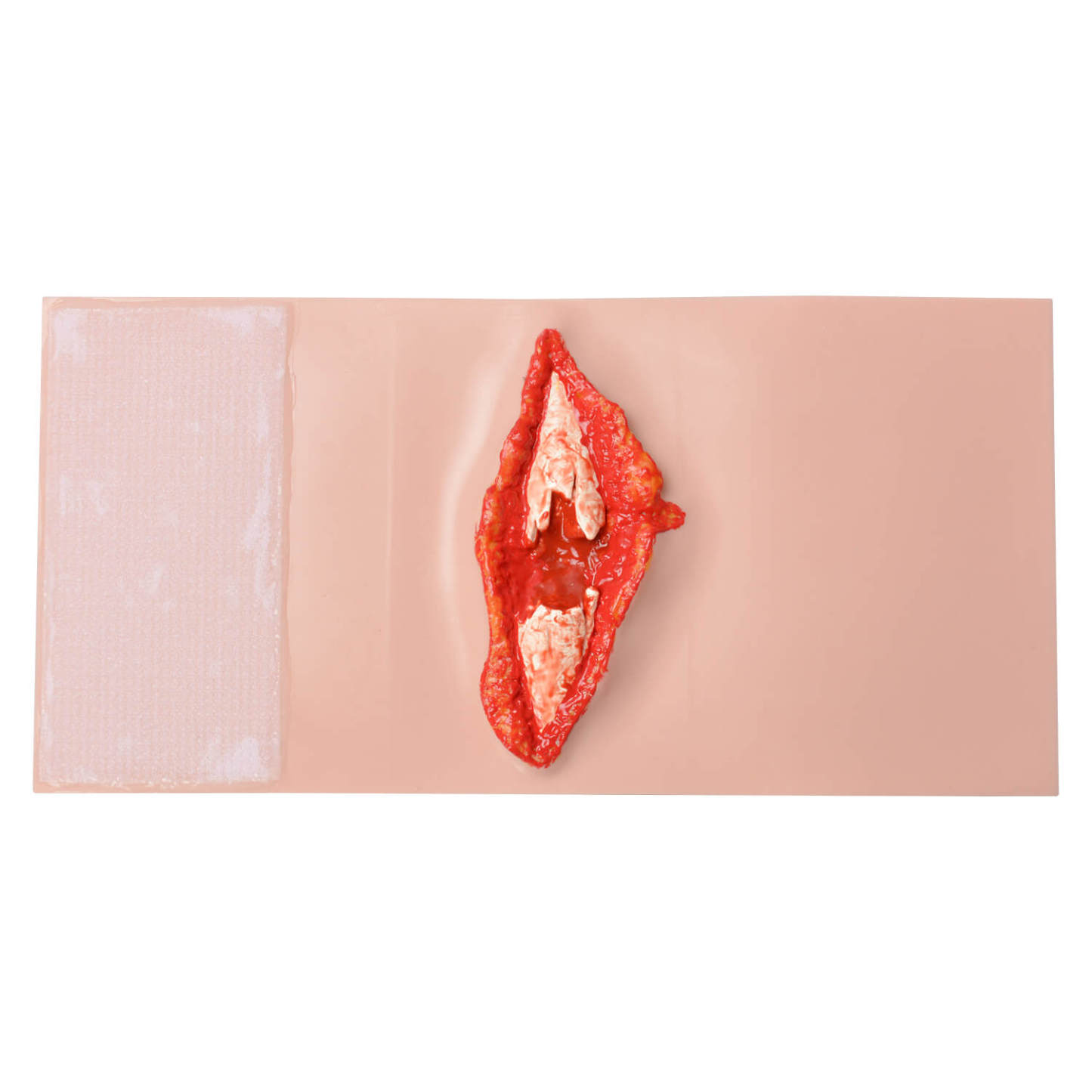 Wearable Open Fracture Wound Training Model