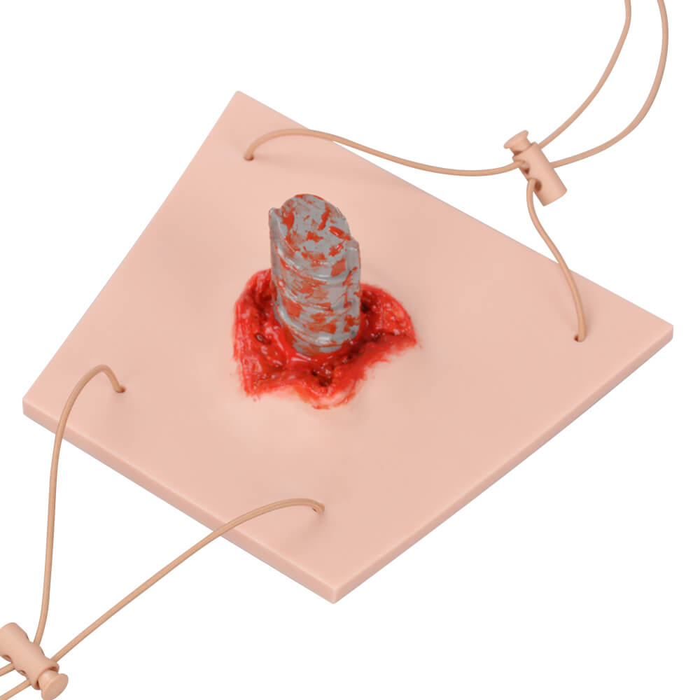 Wearable Sharp Object Puncture Wound Training Model