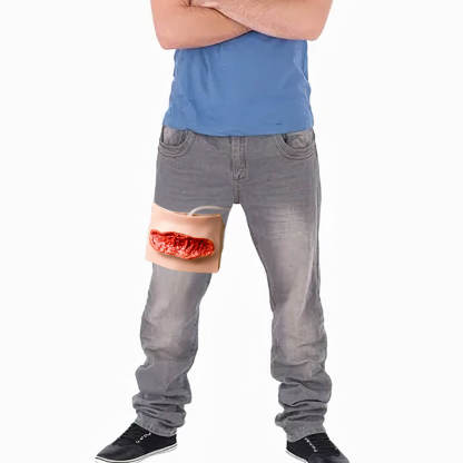 Wearable Thigh Laceration Wound Packing Trainer Kit