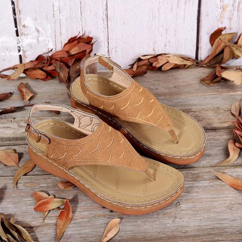 Dresshis Women's Platform Beach Sandals    域名+关键词+产品名-dressweeks