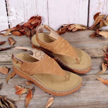 Dresshis Women's Platform Beach Sandals    域名+关键词+产品名-dressweeks