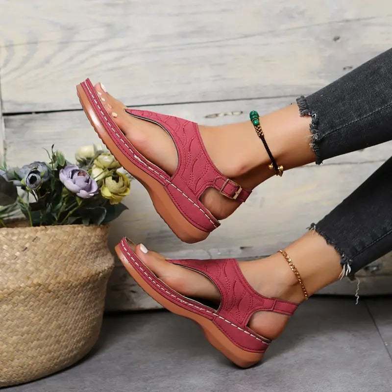 Dresshis Women's Platform Beach Sandals    域名+关键词+产品名-dressweeks