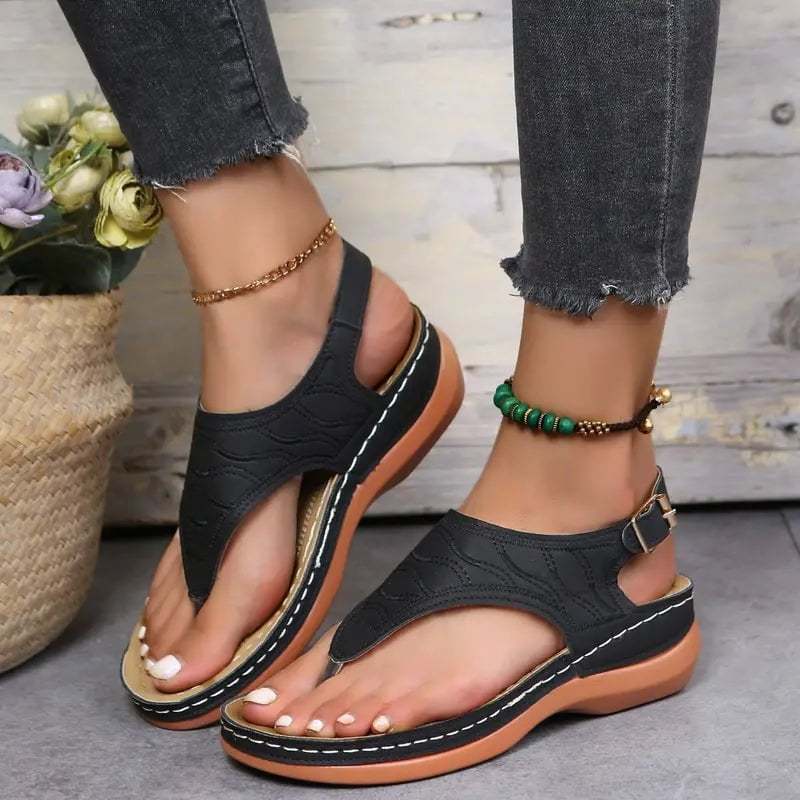 Dresshis Women's Platform Beach Sandals    域名+关键词+产品名-dressweeks