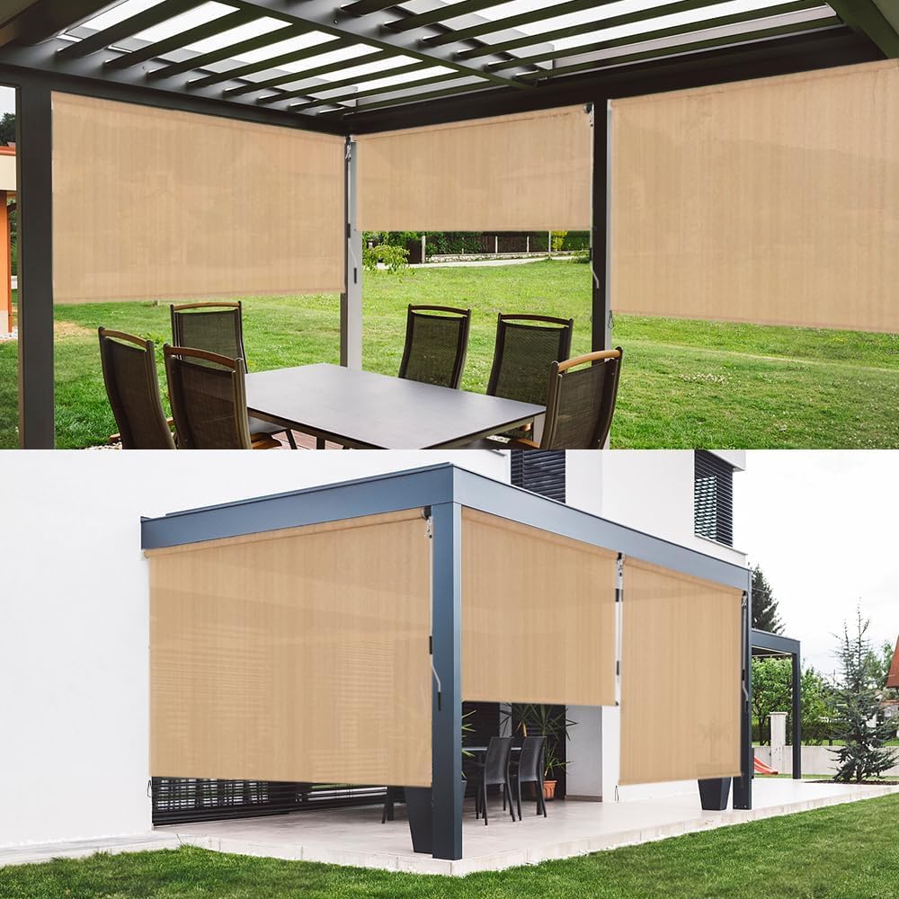 SEEYE Cordless Sunshade Roller Shades