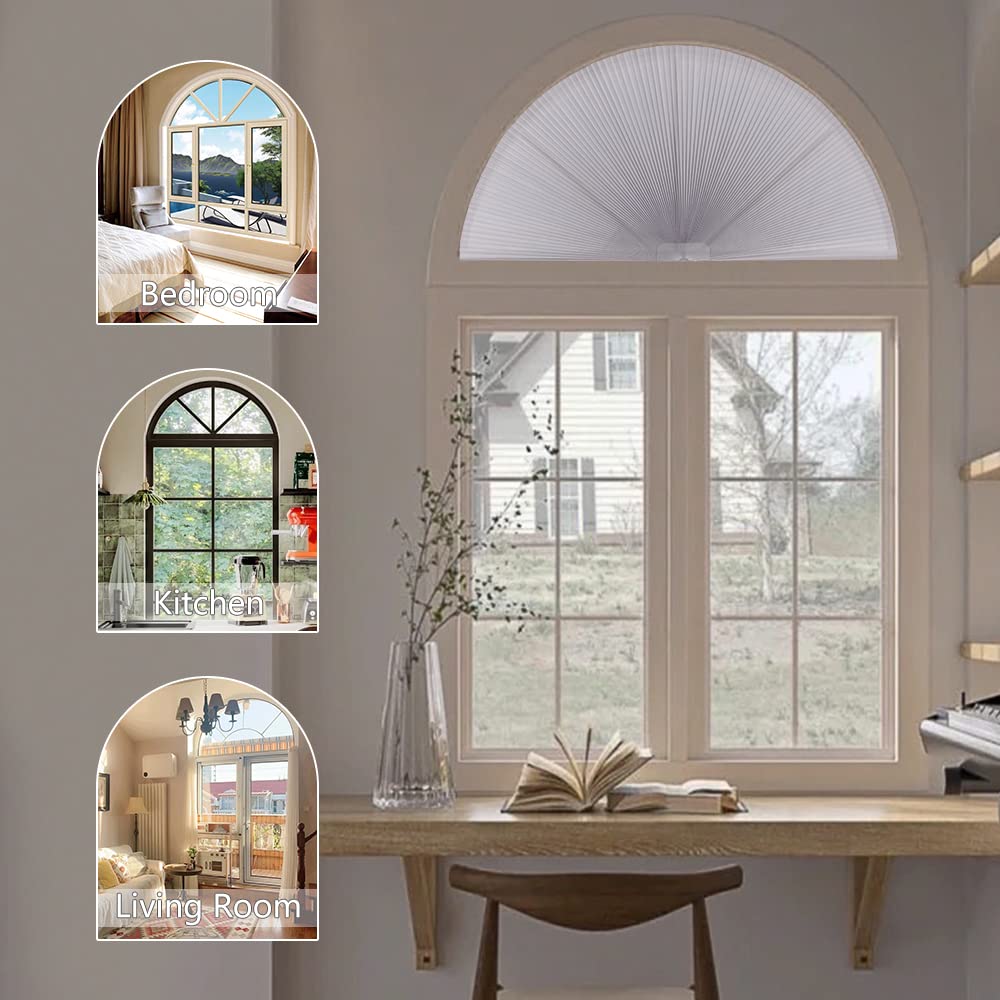 SEEYE Arch Window Light Filtering Shades
