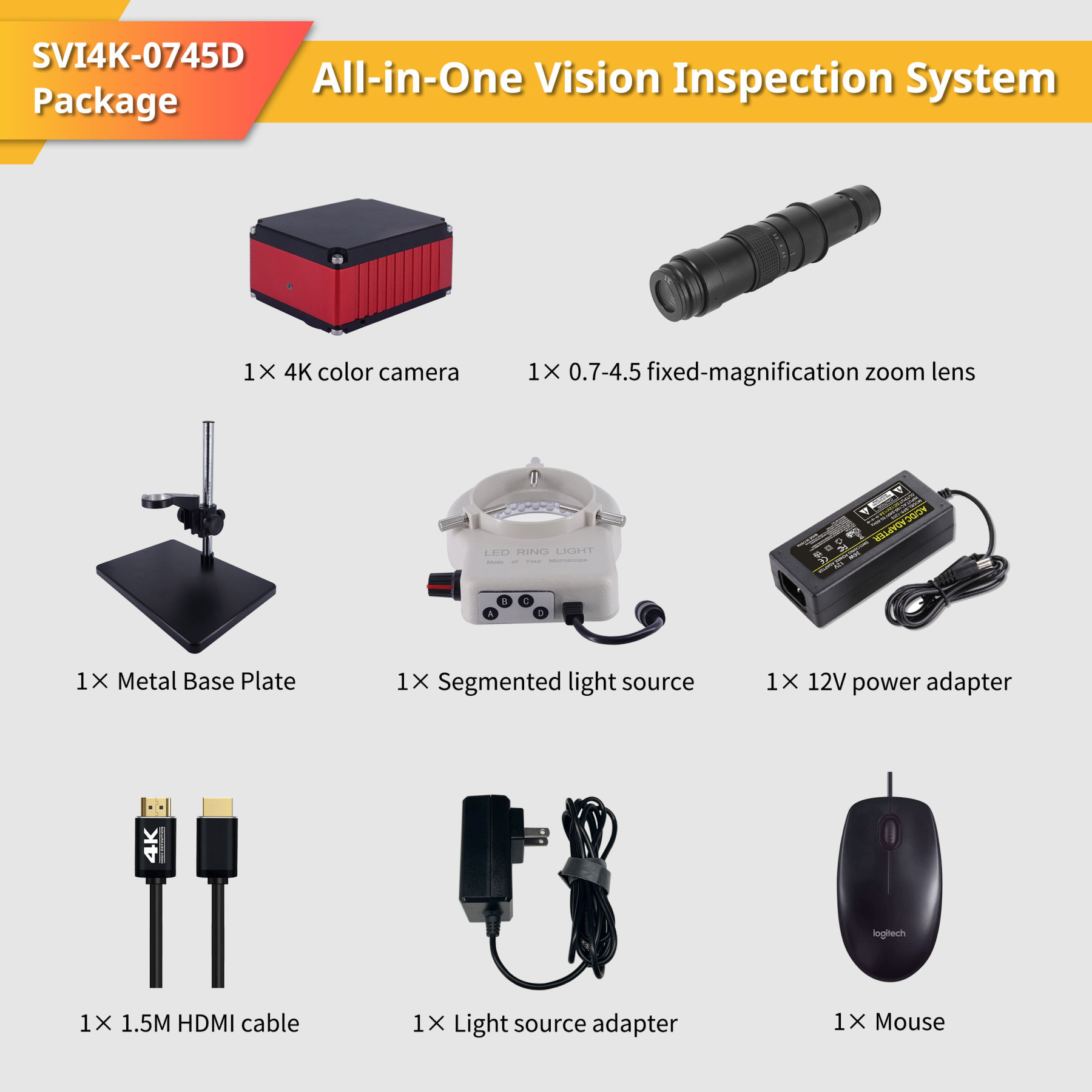 SVI4K-0745 Smart Visual Inspection System | Oklab®️