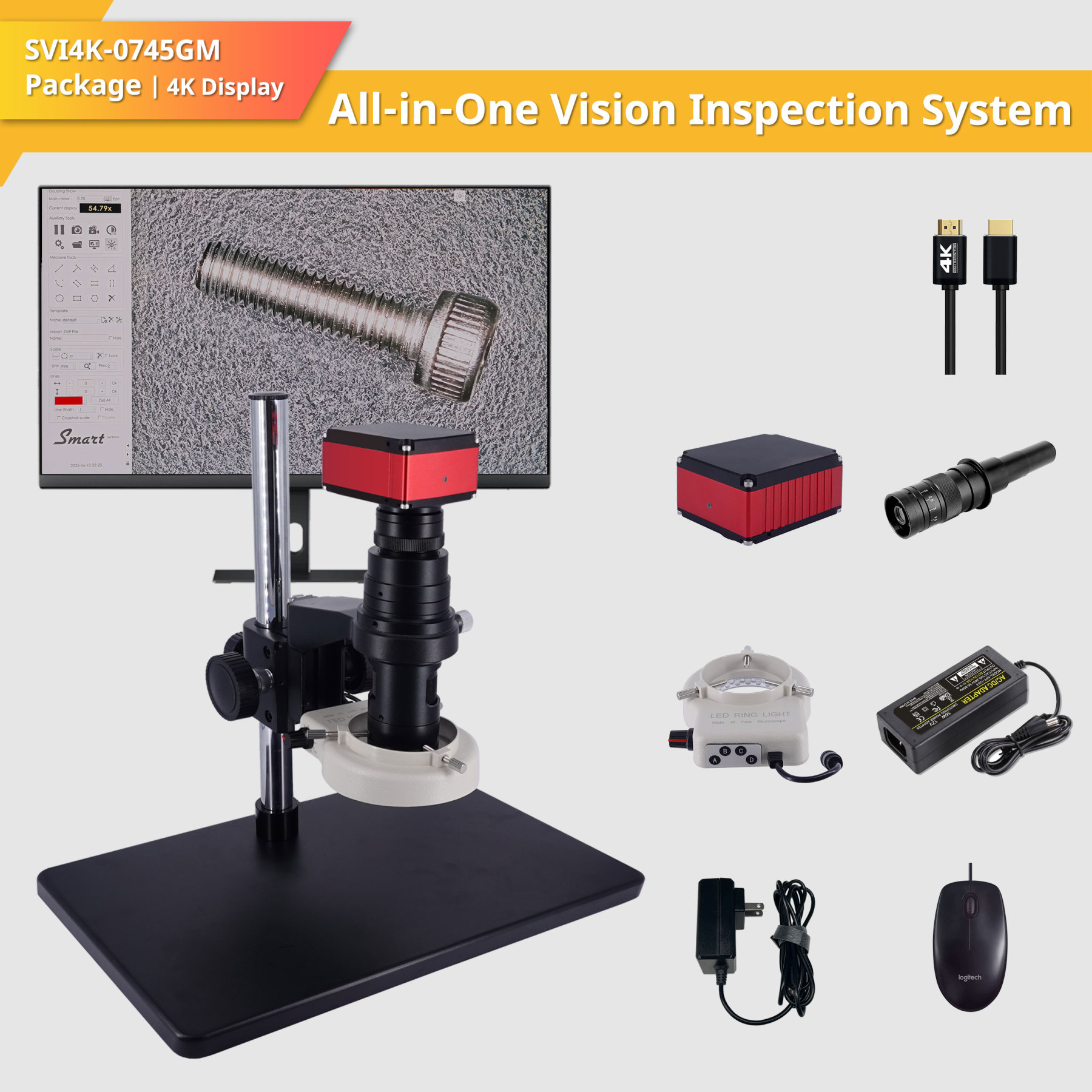 SVI4K-0745 Smart Visual Inspection System | Oklab®️