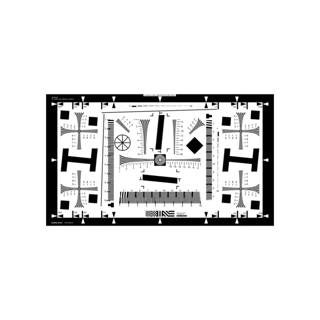 Electronic Still Picture Resolution Chart (ISO 12233)