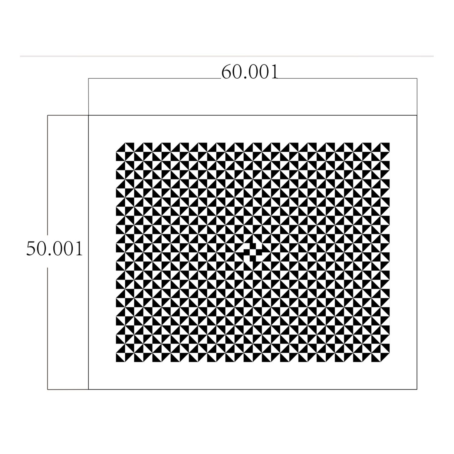 4*ceramic calibration target VC-CT-50X60-1