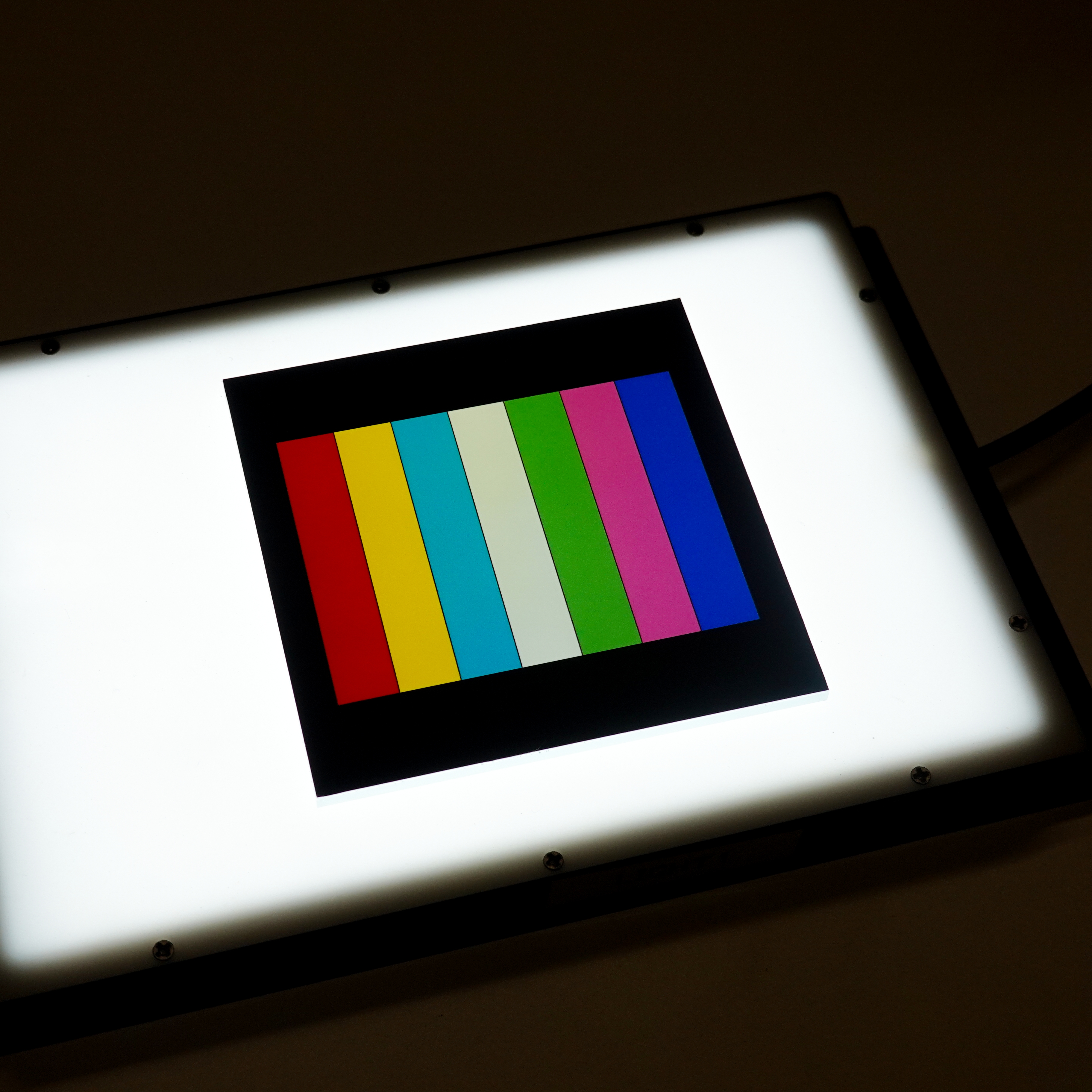 DNP Colorbar Glass-Mounted Film Calibration Chart | Oklab