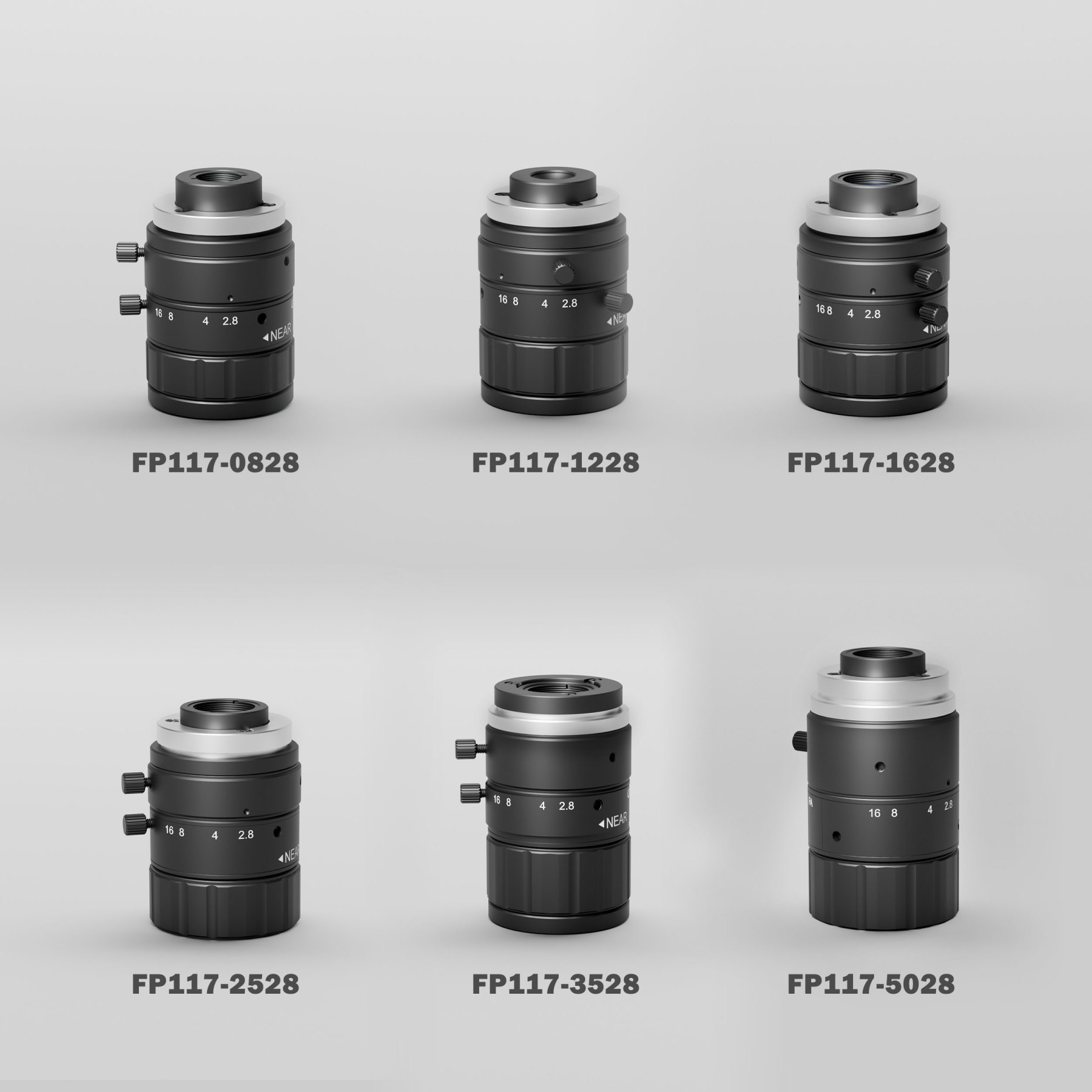 FP117 Series Fixed Focal Length Lenses Oklab®
