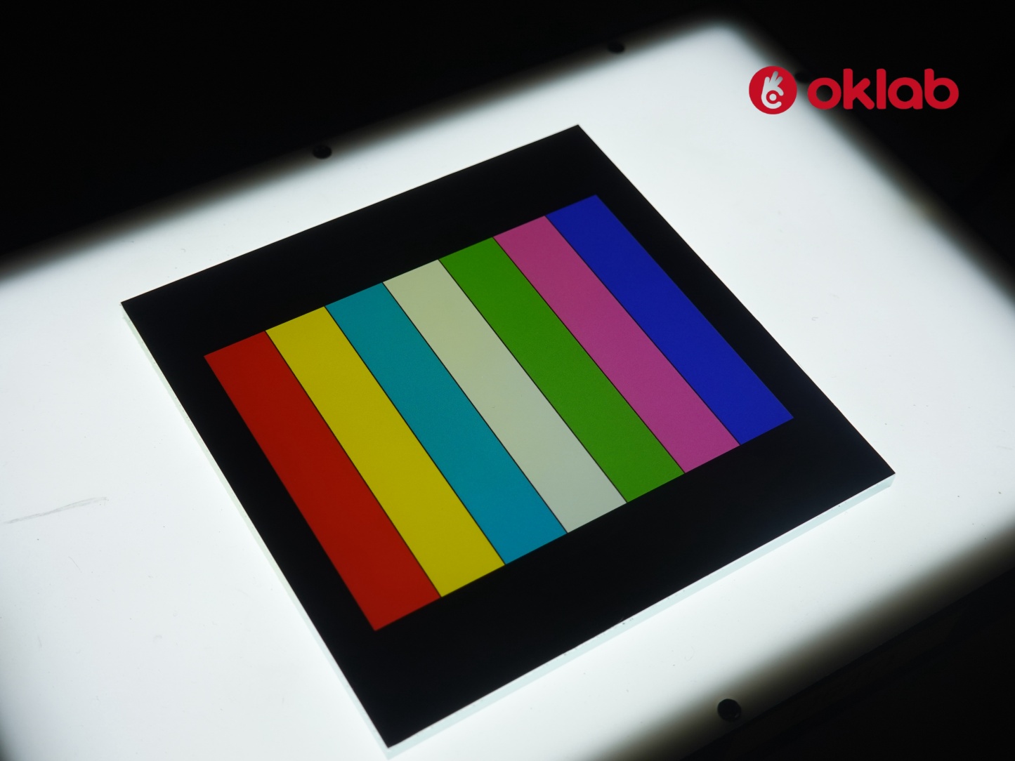 DNP Colorbar Glass-Mounted Film Calibration Chart - Alternative with Lab Testing Reports