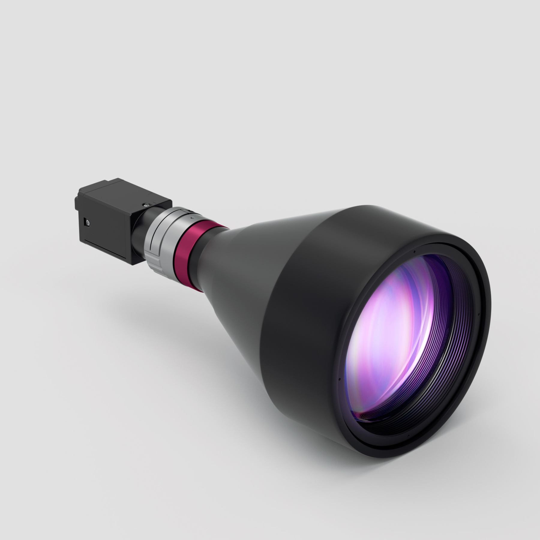 1/1.8" 0.113X Bi-Telecentric Lenses | DTCM118-80H-AL COOLENS®