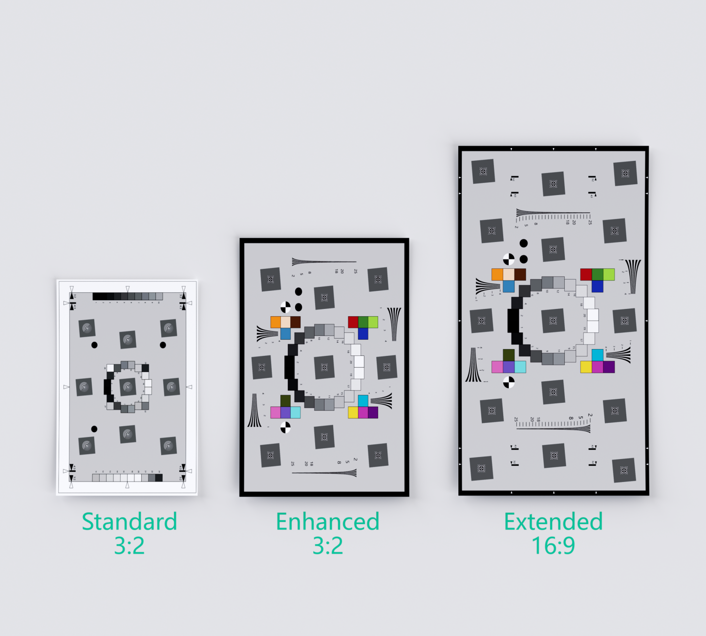 ISO12233 2017 Edge SFR Test Charts