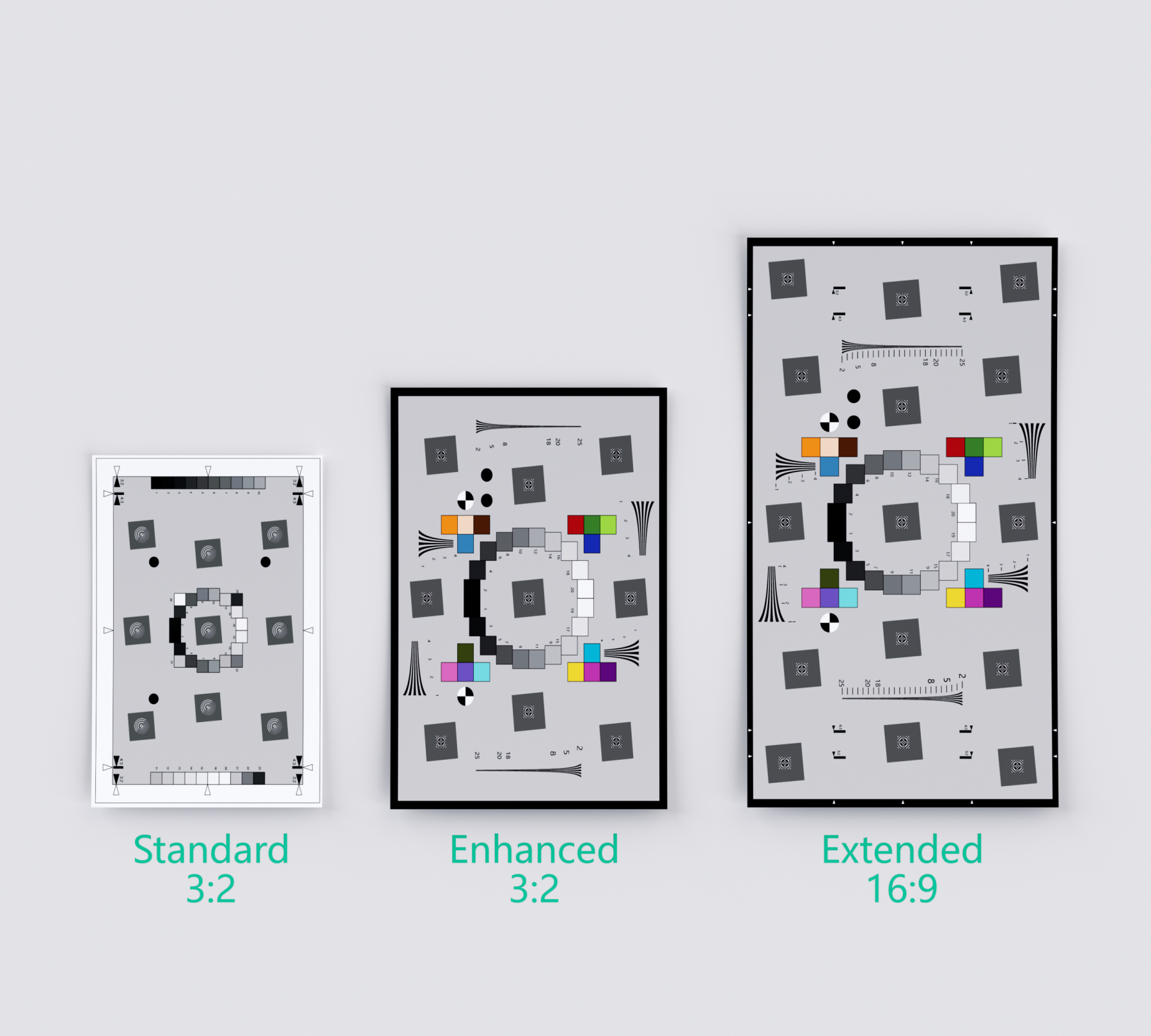 ISO12233 2017 Edge SFR Test Charts