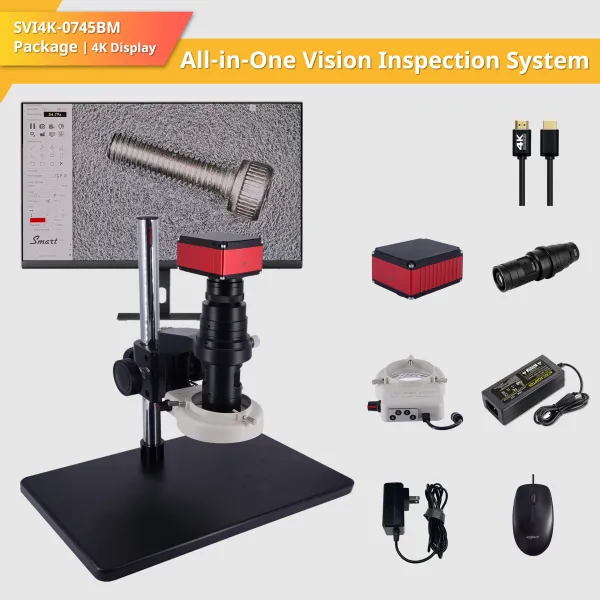Hệ thống kiểm tra hình ảnh thông minh SVI4K-0745 không cần thiết lập máy tính | Oklab®️