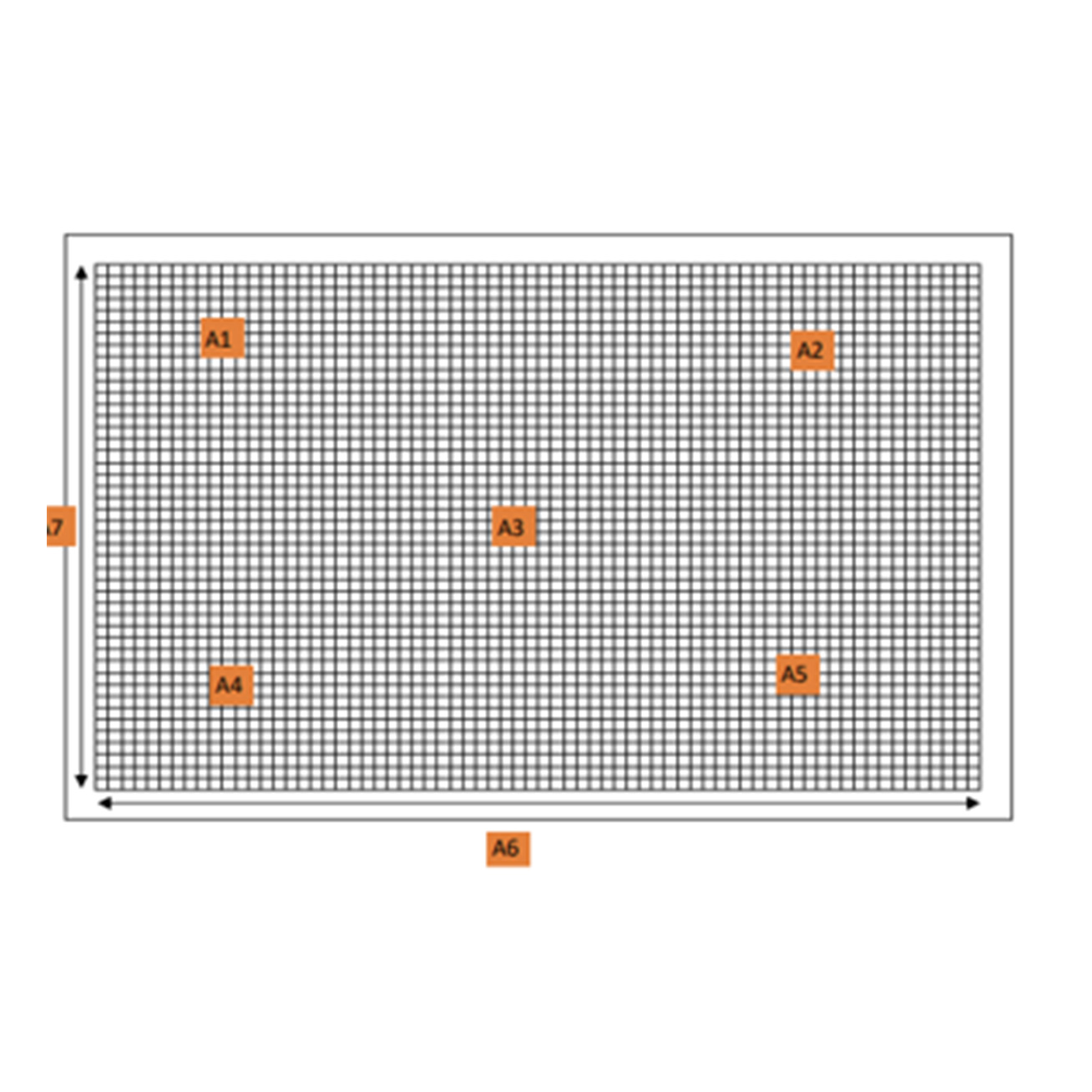 1*glass calibration target LTO-160x240-3.0