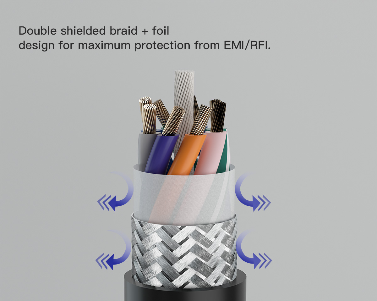 Hirose 8 Pin Female to Open I/O Power High Flex Cable | For