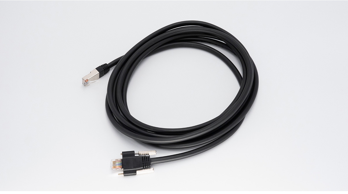 GigE vision Cat5E High Flex Ethernet Horizontal Screws Cable