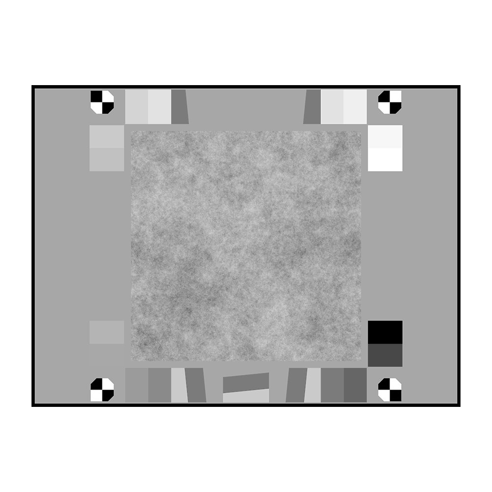 Random Pattern (Noise) Test Chart