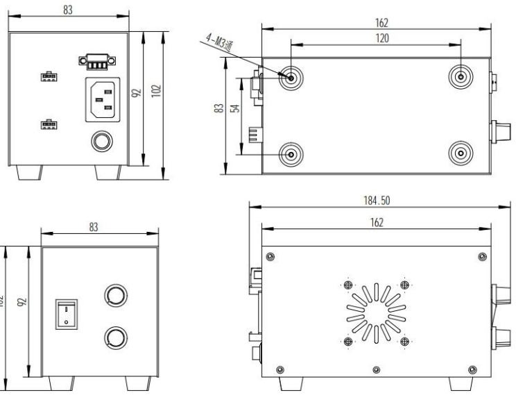 SQ1-PI3-W Industrial light+SQ1-2AC-5V700S Controller