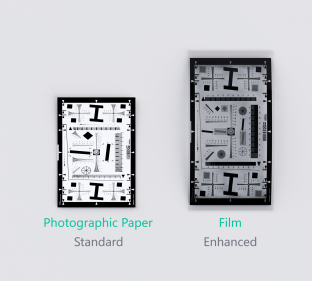ISO 12233 Digital Resolution Still Camera Test Chart 