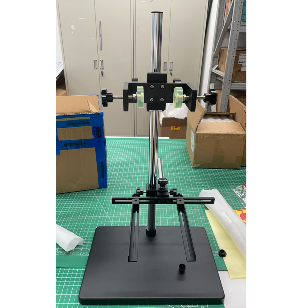 Camera Stand for Machine Vision Testing and Calibration Work.