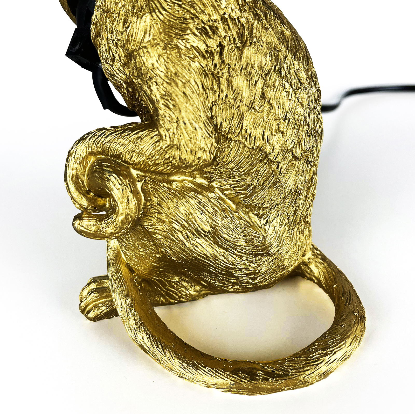 Little Monkey Resin Table Lamp