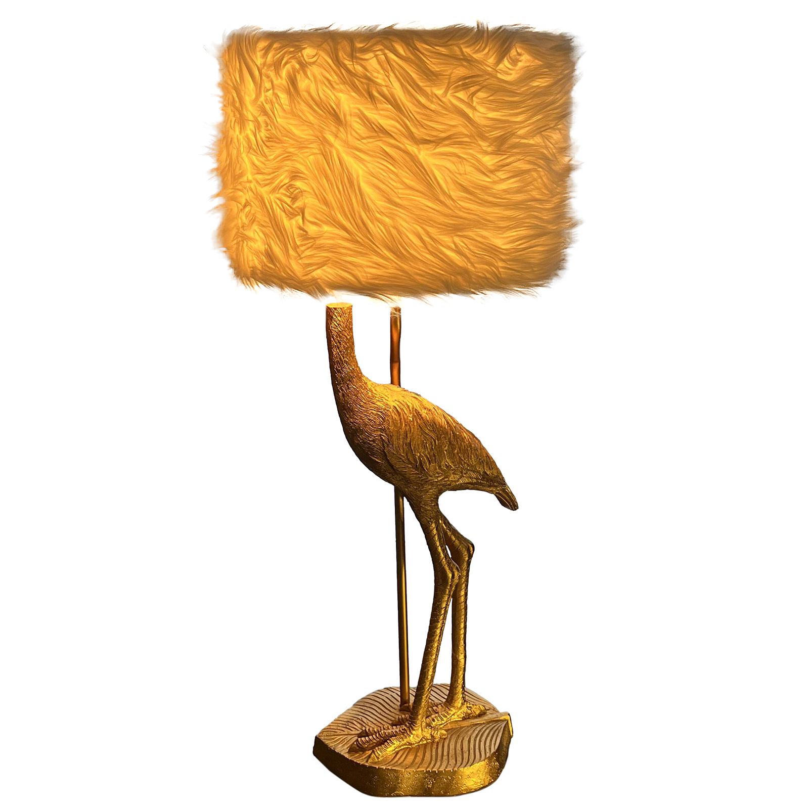 Flamingo Resin Table Lamp