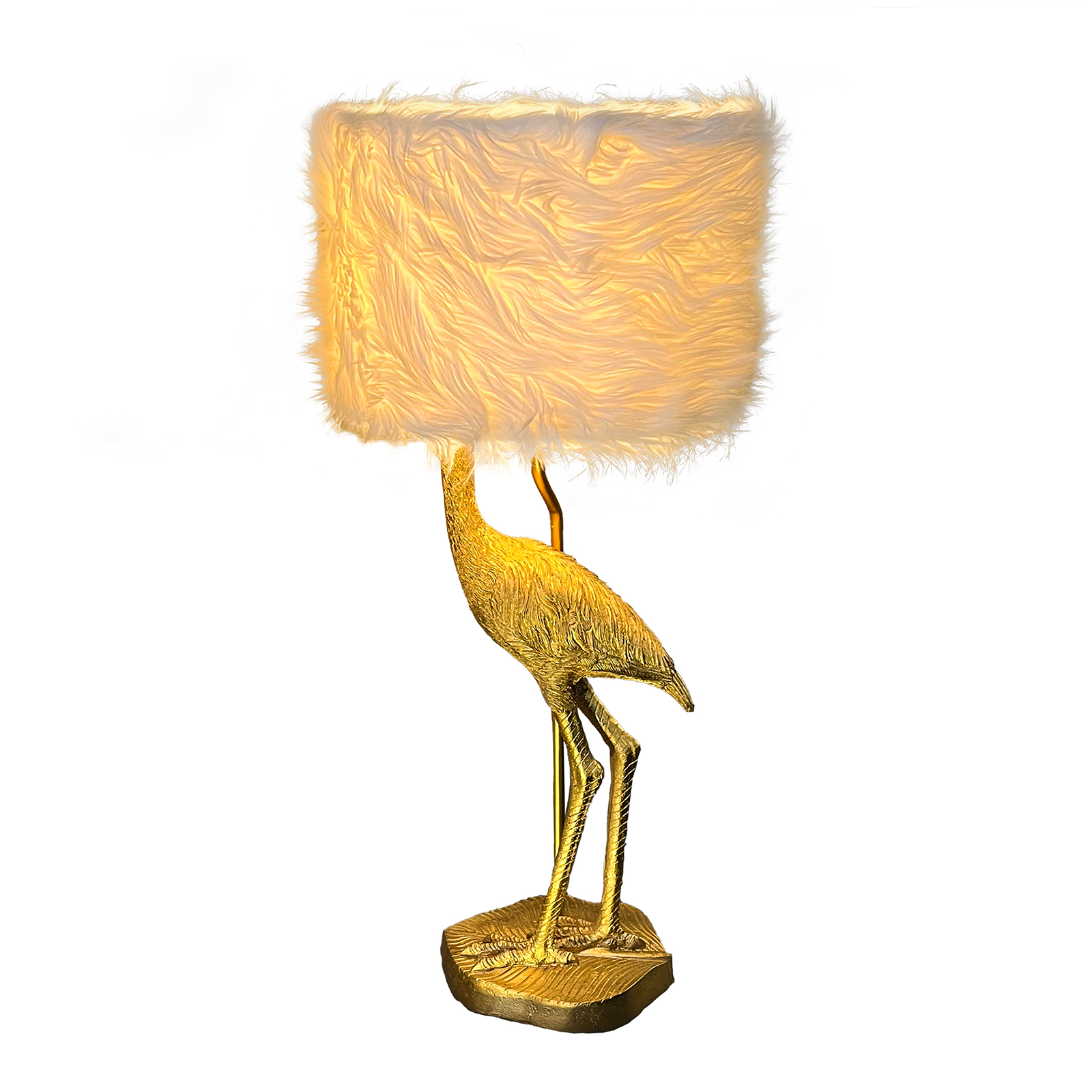 Flamingo Resin Table Lamp