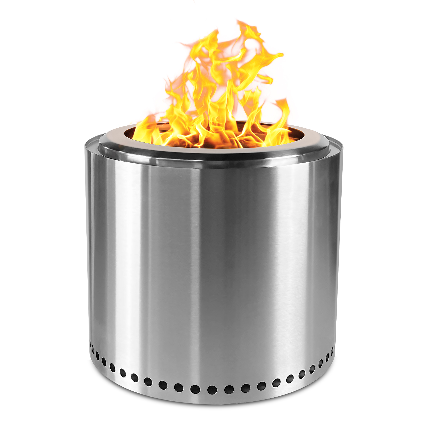 Stainless Steel Portable Low Smoke Wood Burning Fire Pit