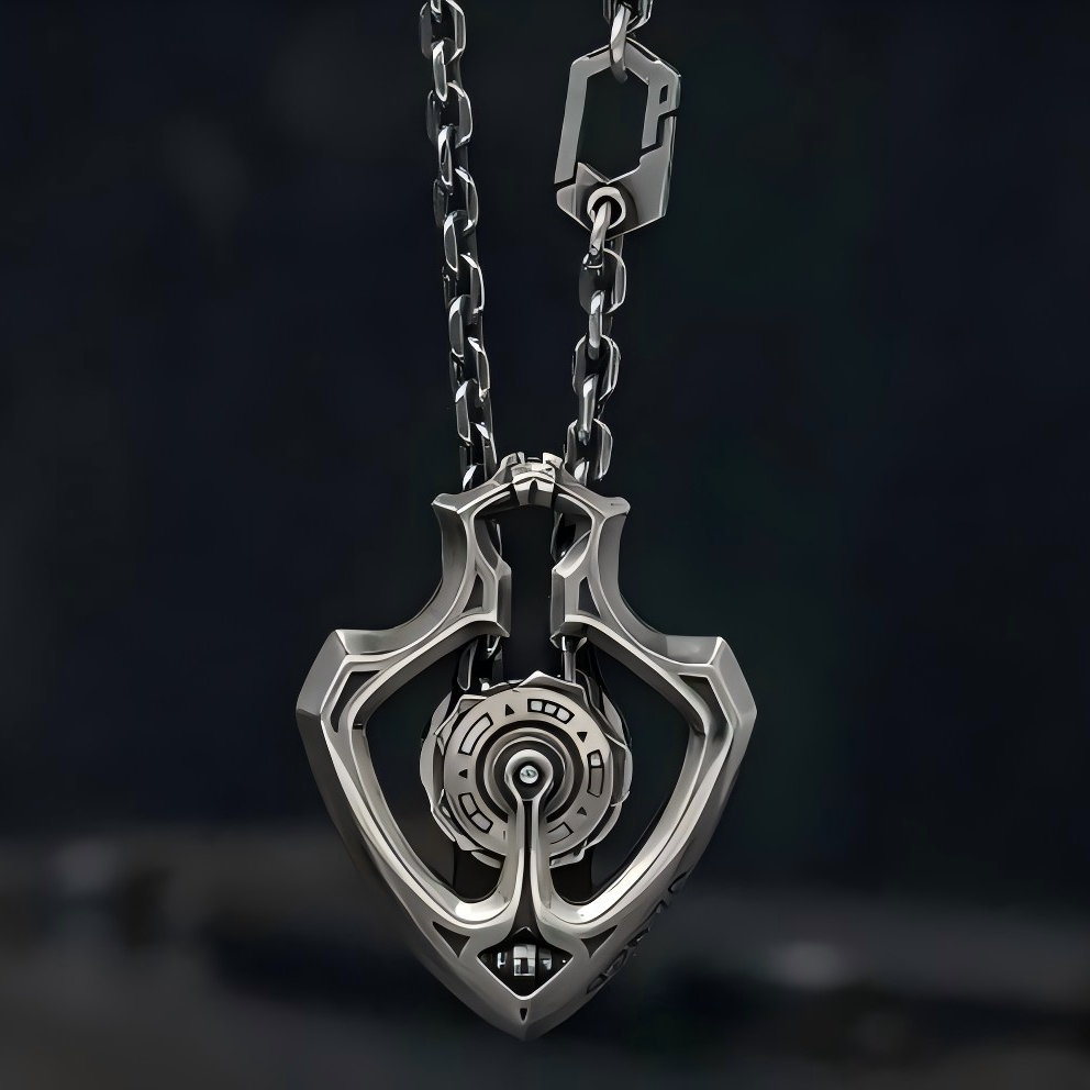 🔥LAST DAY 59% OFF - Handmade "Shuttle" Mechanical Gear Pendant Necklace