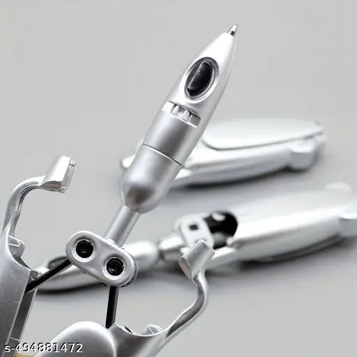 VATTU Transforming Robotic Ball Pen Folding Retractable Ballpoint Writing  Pen Decompression Pen For School/Student/Office/