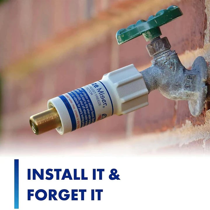 Automatic Outdoor Faucet Freeze Protector