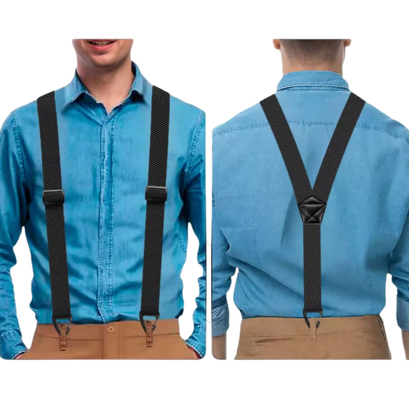 📢📢30% OFF !! ⏰Men's X-Back Suspenders with Hook Clips