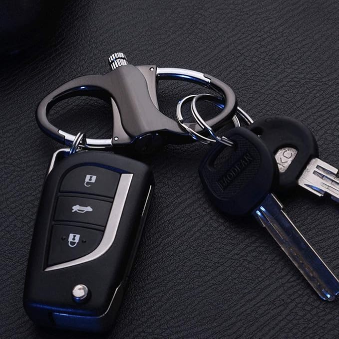 🎁🔥Permanent Match Infinity Lighter with Multitool Keychain
