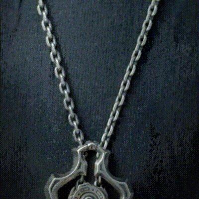 🔥LAST DAY 59% OFF - Handmade "Shuttle" Mechanical Gear Pendant Necklace