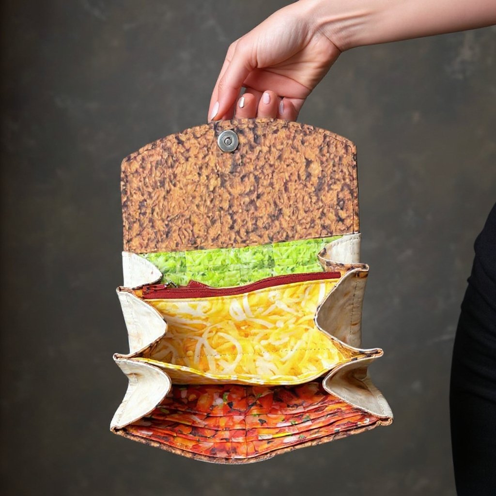 🔥LAST DAY 49% OFF - The Burrito Wallet – Your All-in-One Style & Storage Wrap! 🌯✨
