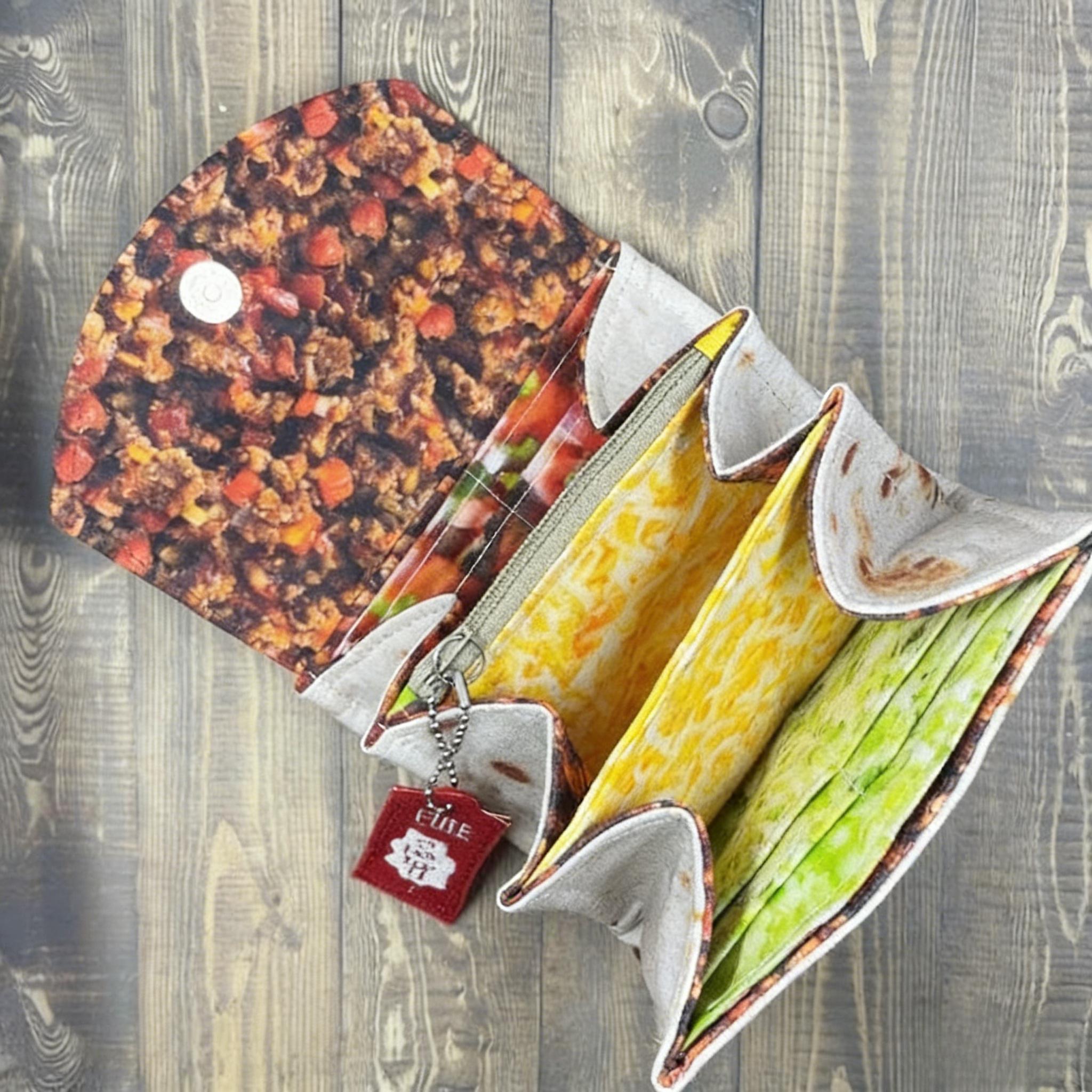 🔥LAST DAY 49% OFF - The Burrito Wallet – Your All-in-One Style & Storage Wrap! 🌯✨